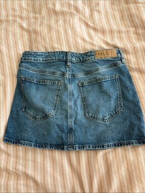 PacSun Blue Denim Mini Skirt